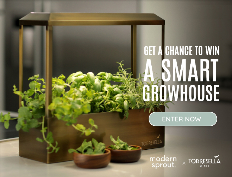 Enter for a chance to win a smart Growhouse.